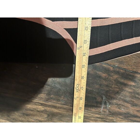 Herve Leger Womens Medium Connie Bandage Dress Black - Picture 8 of 10